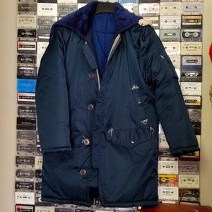 Vintage 80s B9 Military / Police Parka